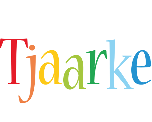 Tjaarke birthday logo