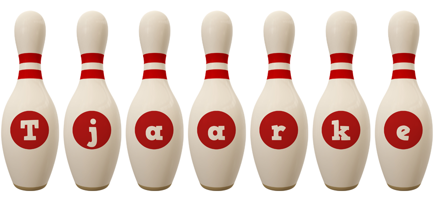 Tjaarke bowling-pin logo