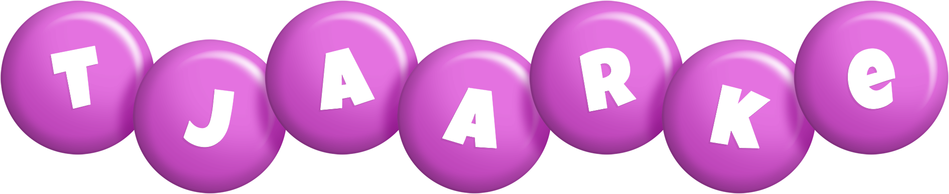 Tjaarke candy-purple logo