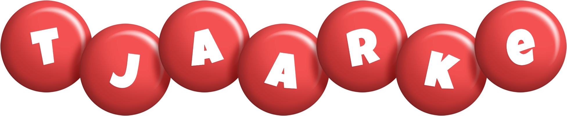 Tjaarke candy-red logo