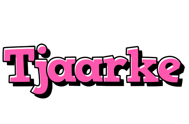 Tjaarke girlish logo