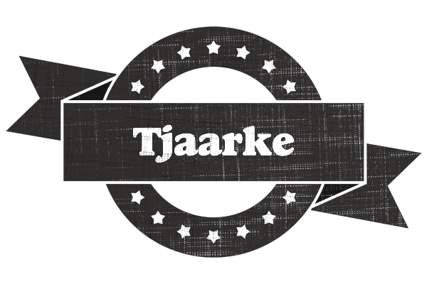 Tjaarke grunge logo