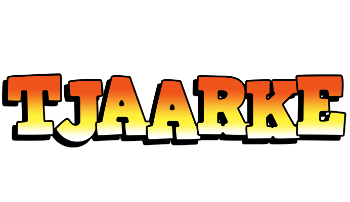Tjaarke sunset logo