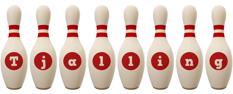 Tjalling bowling-pin logo