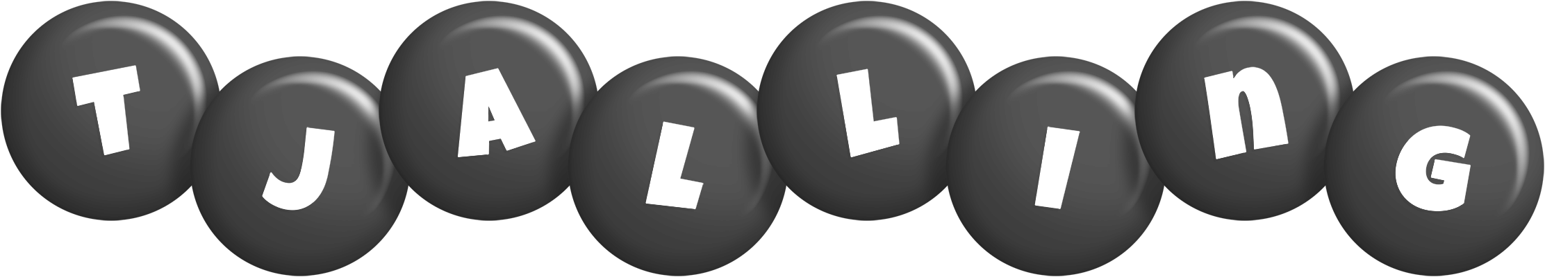 Tjalling candy-black logo