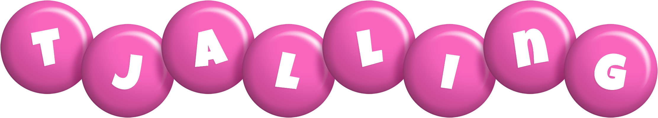 Tjalling candy-pink logo