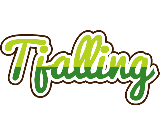 Tjalling golfing logo