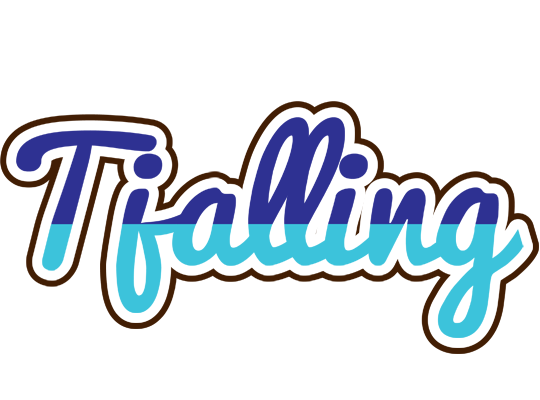 Tjalling raining logo