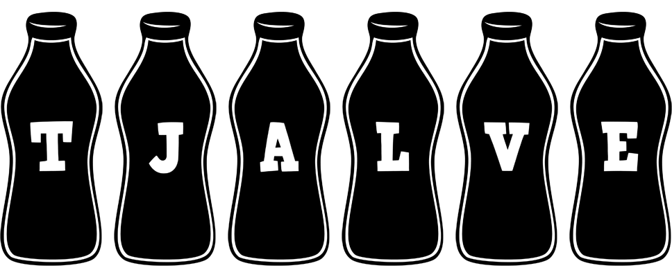 Tjalve bottle logo