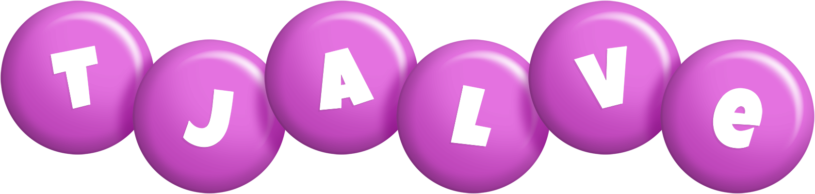 Tjalve candy-purple logo