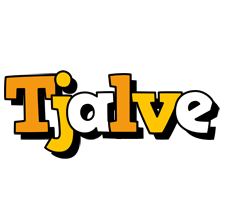 Tjalve cartoon logo