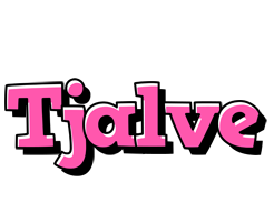 Tjalve girlish logo