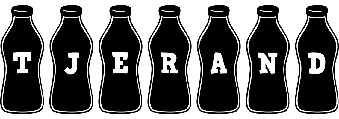 Tjerand bottle logo