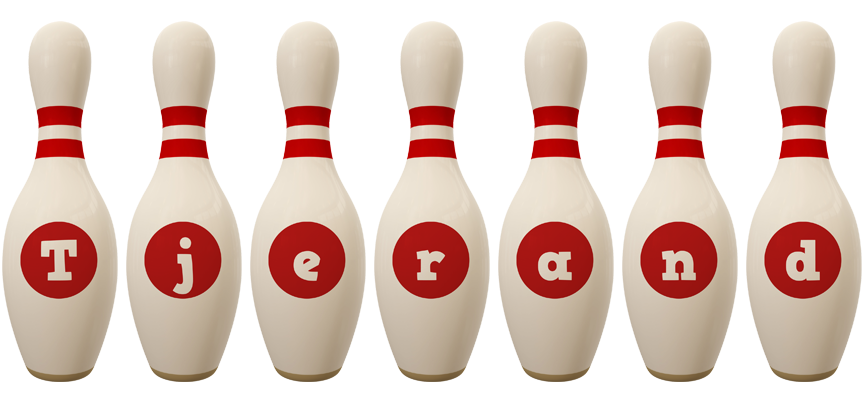 Tjerand bowling-pin logo