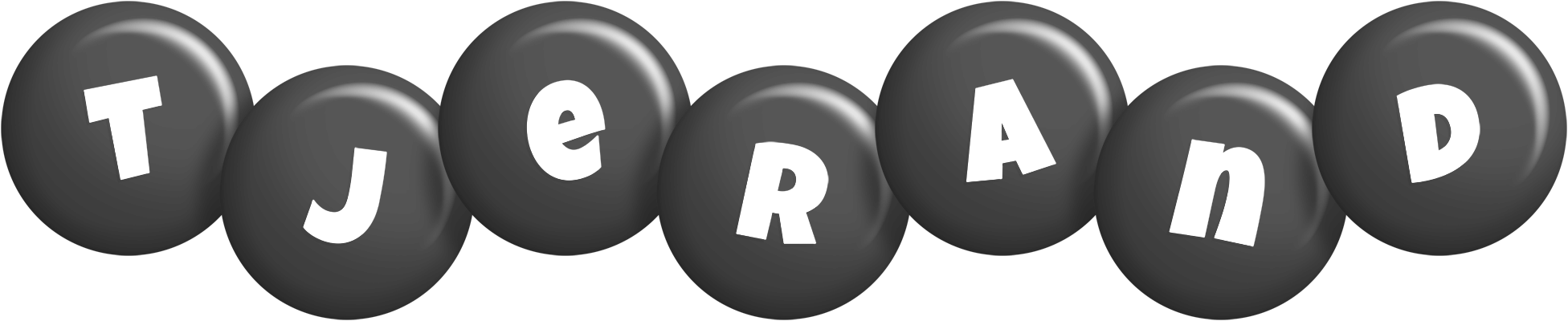 Tjerand candy-black logo