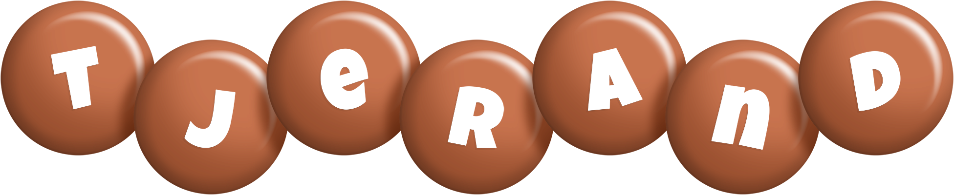 Tjerand candy-brown logo