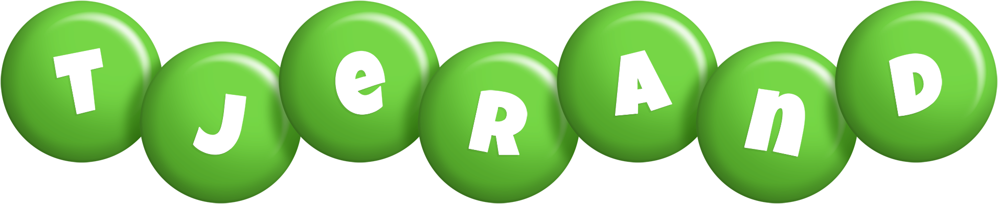 Tjerand candy-green logo