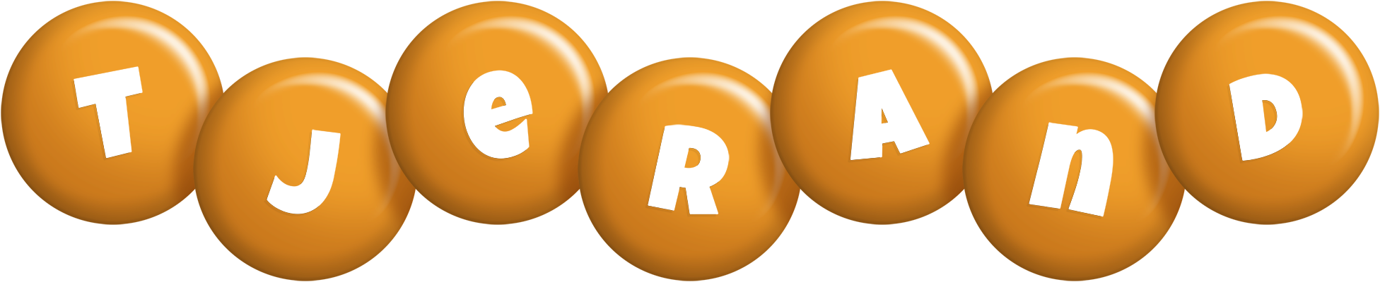 Tjerand candy-orange logo