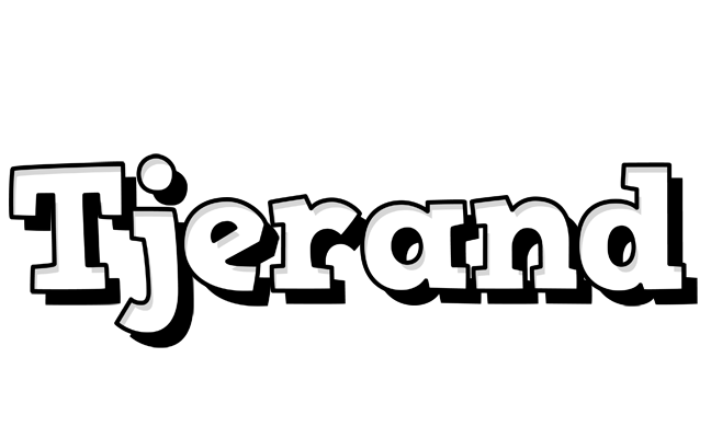 Tjerand snowing logo