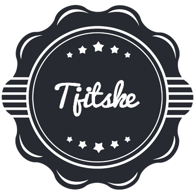 Tjitske badge logo