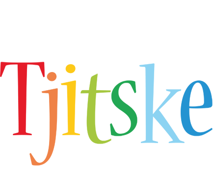 Tjitske birthday logo