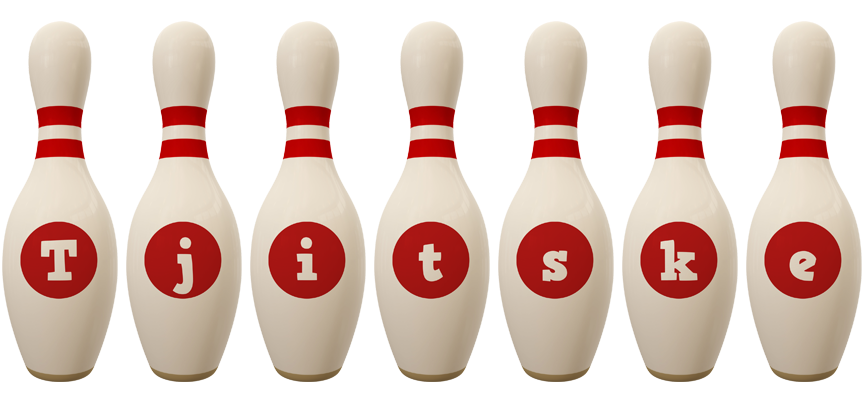Tjitske bowling-pin logo