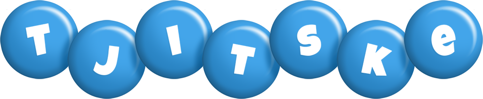 Tjitske candy-blue logo