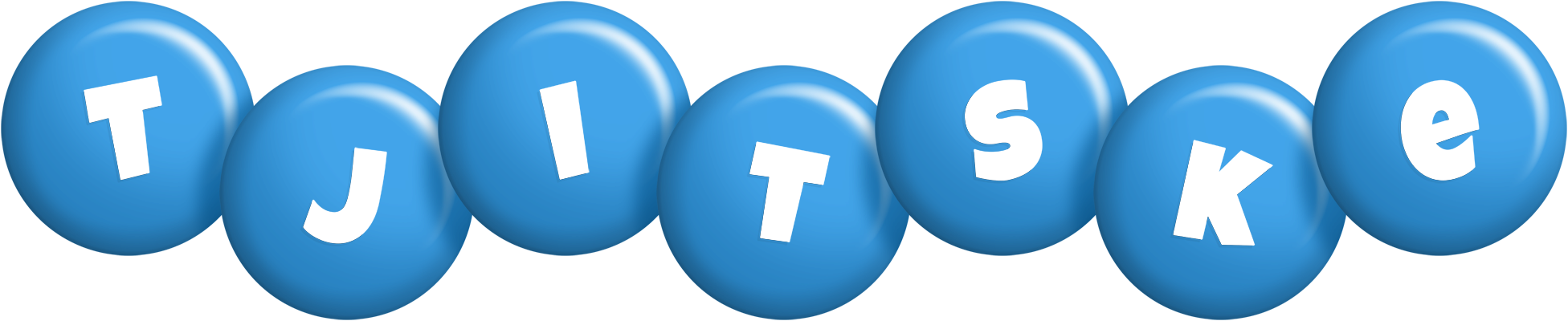 Tjitske candy-blue logo