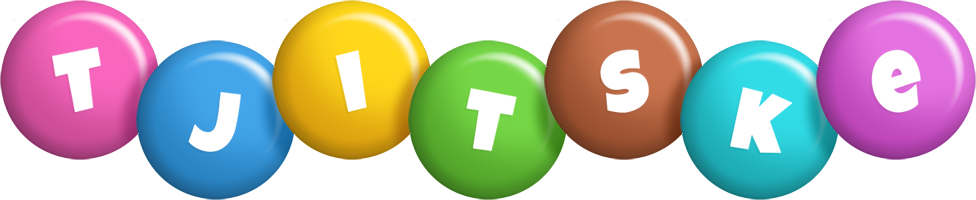 Tjitske candy logo