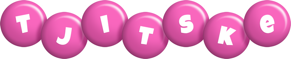 Tjitske candy-pink logo