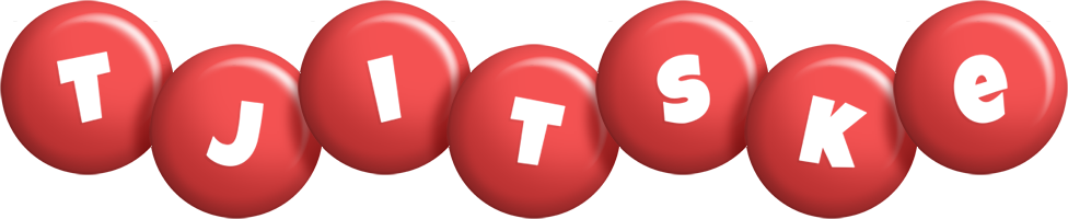 Tjitske candy-red logo