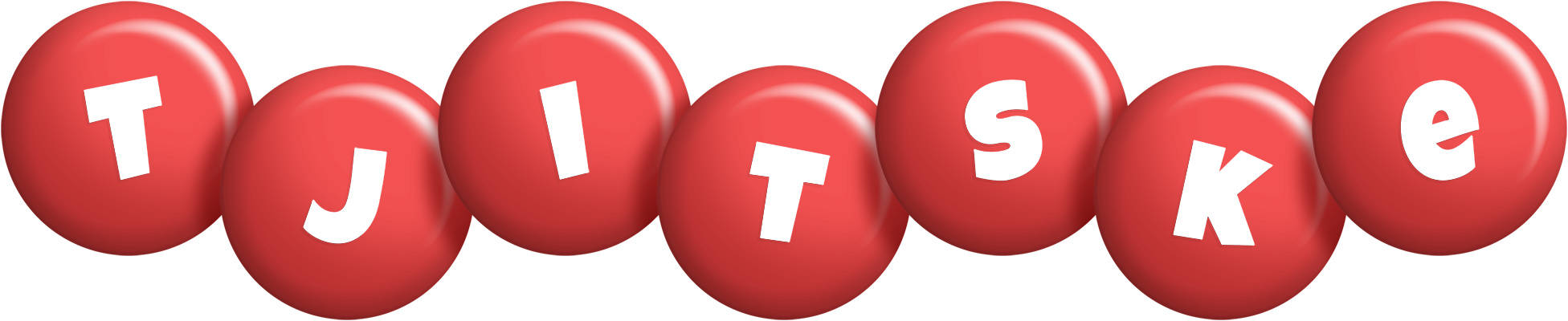 Tjitske candy-red logo