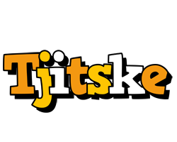 Tjitske cartoon logo