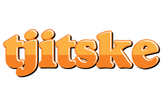 Tjitske orange logo