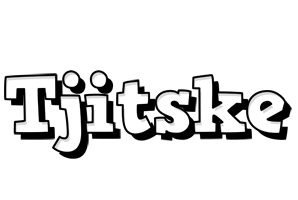 Tjitske snowing logo