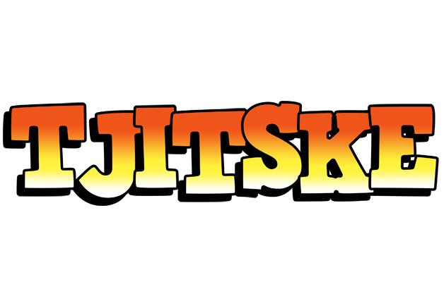 Tjitske sunset logo