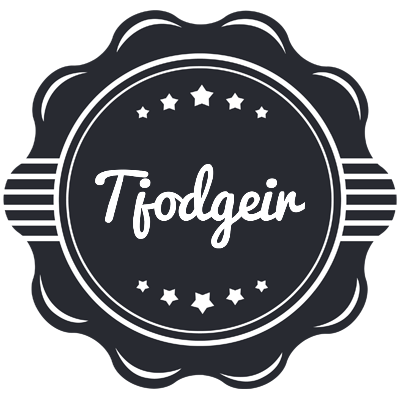 Tjodgeir badge logo