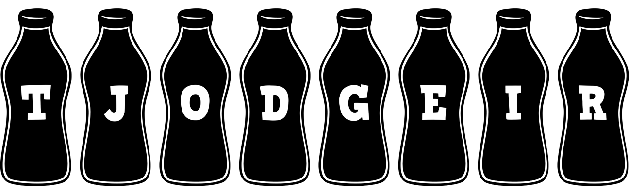 Tjodgeir bottle logo