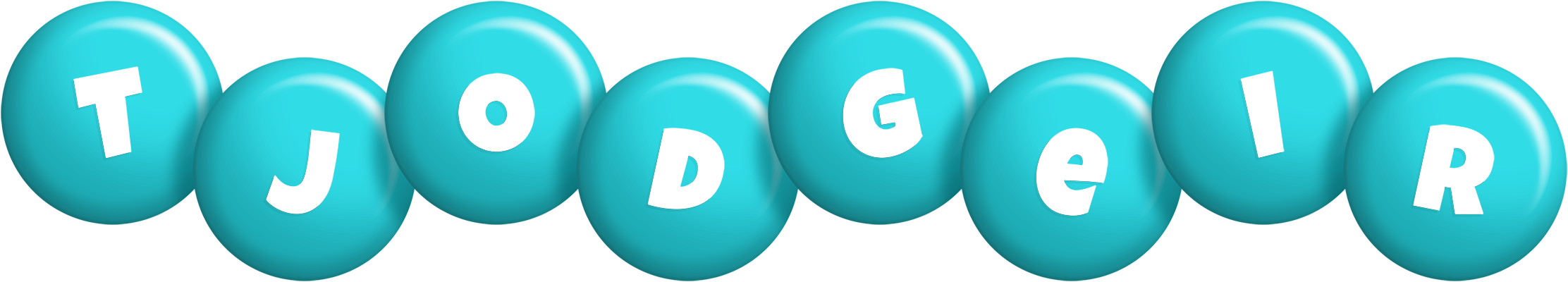 Tjodgeir candy-azur logo