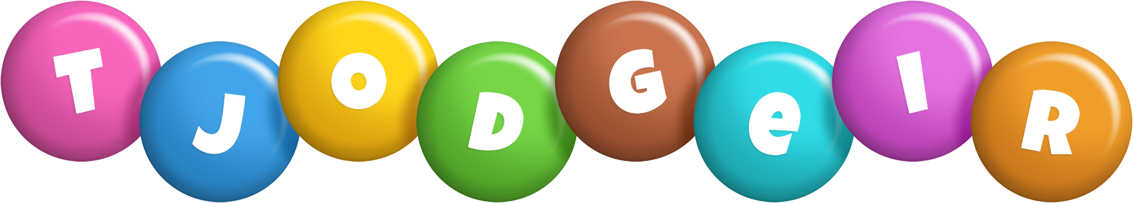 Tjodgeir candy logo