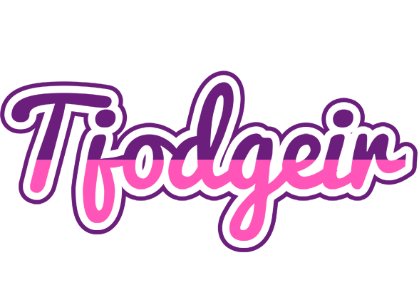 Tjodgeir cheerful logo