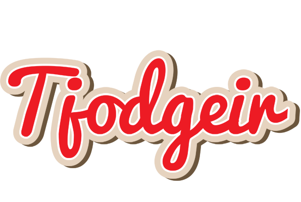 Tjodgeir chocolate logo