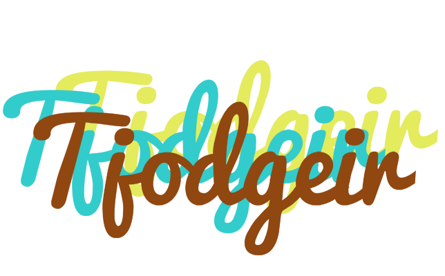 Tjodgeir cupcake logo