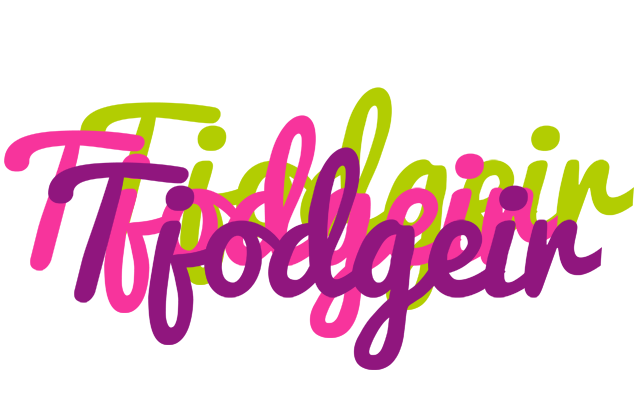 Tjodgeir flowers logo