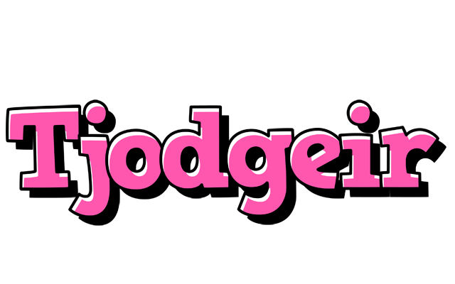 Tjodgeir girlish logo