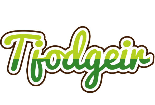 Tjodgeir golfing logo