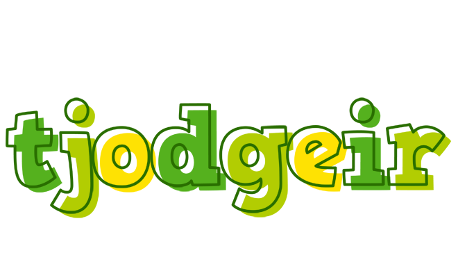 Tjodgeir juice logo