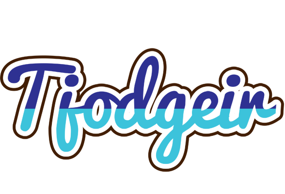 Tjodgeir raining logo