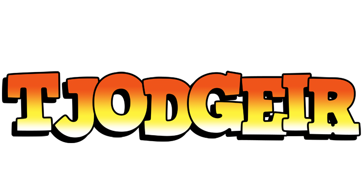 Tjodgeir sunset logo
