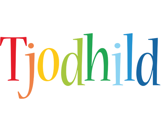 Tjodhild birthday logo